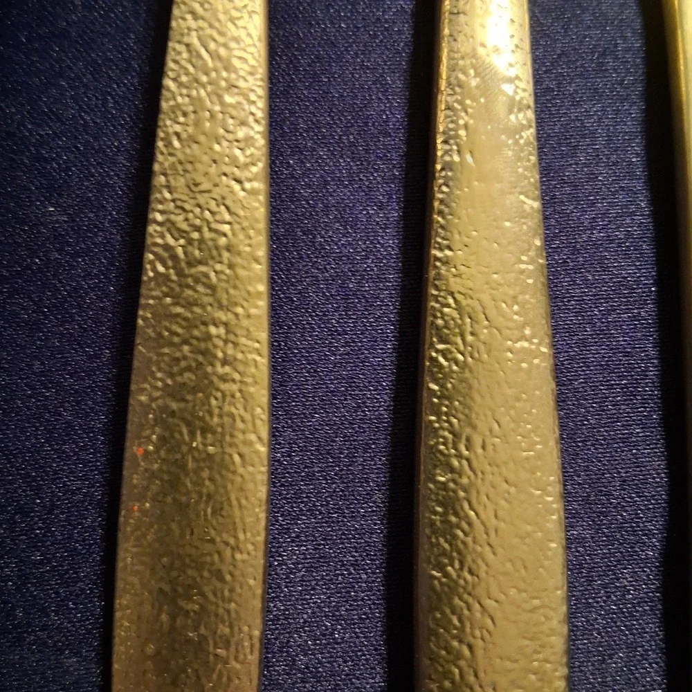 Oneida Gold Flatware Mixed Lot 1 Fork 3 Knives